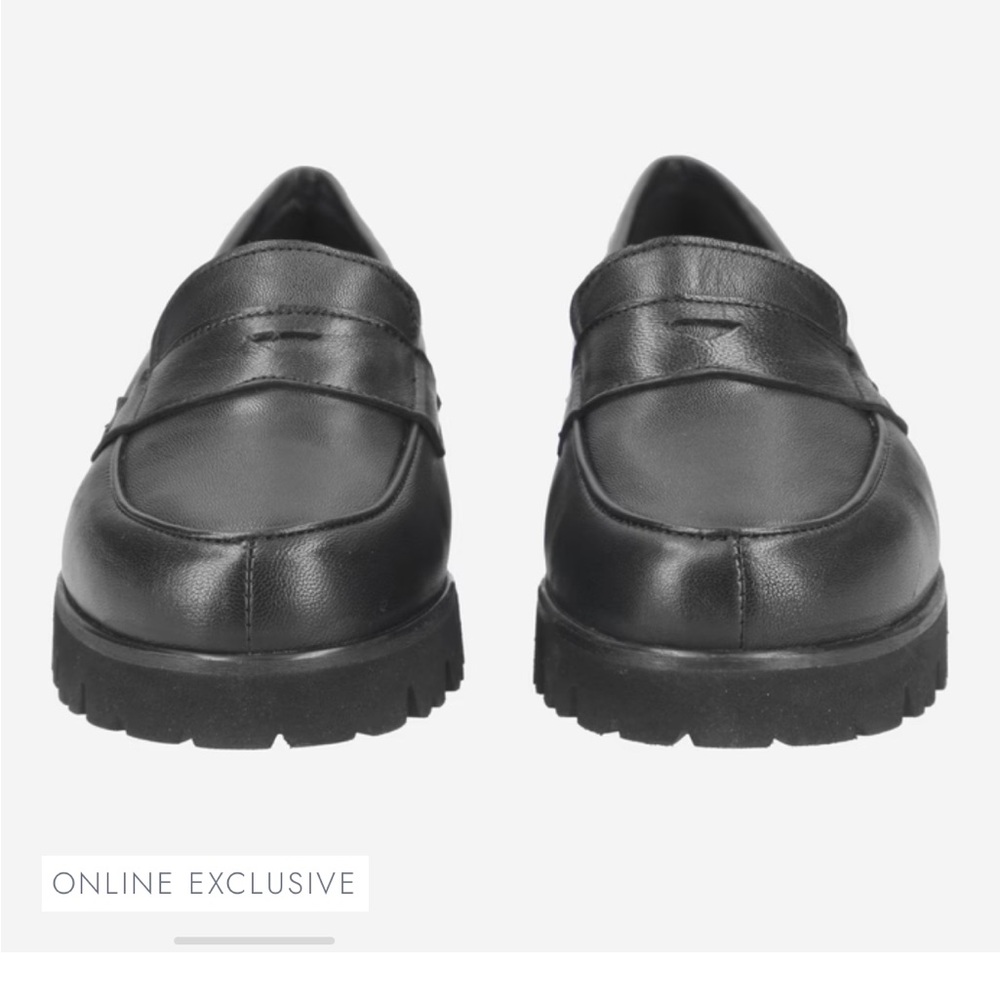 Pas de Rouge Marta Soft Calf Nero Loafer NWT - Picture 3 of 16